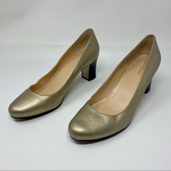 Cole Haan Edie Pump Pearlized Gold- Size 10 - Picture 1 of 14